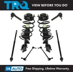 Trq 8 Pc Steering Suspension Kit Complete Strut Spring Assemblies W/ Tie Rods. Fixed Price $289.95.