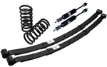 1955-56 Mercury Car Lowered Coil & Leaf Spring Set 3" Front, 4" Rear Drop. Fixed Price $1168.00.