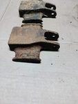 99-04 Ford Superduty F250 F350 Front Axle Lower Shock Mount Leaf Spring Oem Pair. Fixed Price $80.00.