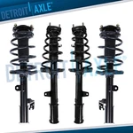Front Rear Struts W/coil Springs Assembly For 2008 - 2011 Toyota Highlander Fwd. Fixed Price $382.14.