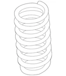 Genuine Bmw Coil Spring 33-53-7-853-275. Fixed Price $207.66.