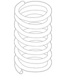 Genuine Subaru Coil Spring 20380AL04B. Fixed Price $67.26.