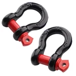 2PCS 1/2 Inch Ring Shackle, Rugged 12 TON(26,455 Lbs) Maximum Bre.... Fixed Price $17.08.