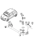Genuine Mopar Suspension Spring 68655433AA. Fixed Price $354.04.