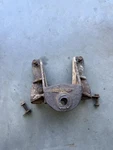 92 97 Obs Ford 7.3 F450 Superduty Rear Leaf Spring Hanger Shackle E8TA-5785-AA. Fixed Price $175.00.