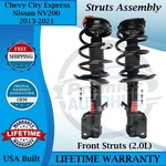 Monroe Oem Front Struts 2013-2021 Chevy City Express/nissan NV200 9YR Warranty. Fixed Price $252.00.