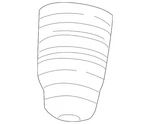 Genuine Gm Rear Jounce Bumper 10386223. Fixed Price $28.38.