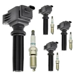 Set Of 4 Ignition Coil & Platinum Spark Plug 2012-2018 Ford Focus UF670 Usa. Fixed Price $40.69.