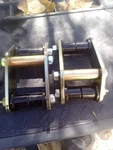 Rockjock CE-9081 Boomerang Rear Leaf Spring Shackles For 1987-1995 Jeep Yj. Fixed Price $121.14.