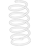 Genuine Nissan Coil Spring 54010-4RA0B. Fixed Price $240.43.