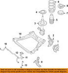Nissan Oem 07-12 Sentra Front Suspension Struts Components-strut E4302ET82B. Fixed Price $230.00.