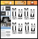 8 Pack Adjustable Coil Spring Spacers - Lift/lower 1" To 2", Mini Compressor Cla. Fixed Price $46.99.