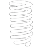 Genuine Toyota Coil Spring 48131-AK101. Fixed Price $157.39.