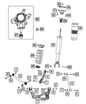 Genuine Mopar Rear Coil Spring Right 68507154AA. Fixed Price $86.23.