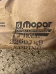 Mopar Nos 2260789 Rear Brake Shoe Spring See Description For Vehicle Fits. Fixed Price $5.99.