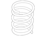 Genuine Mazda Coil Spring ZZC4-34-011. Fixed Price $14.71.