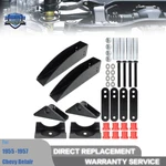 Set Rear Leaf Spring Relocation Pocket For 1955 1956 1957 Chevy Belair 150 210. Fixed Price $75.70.