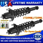 Set Rear Shocks Struts W/ Coil Spring Assembly For 2009-2013 Toyota Corolla L4. Fixed Price $71.99.