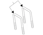 Genuine Ford U-bolt 9L3Z-5705-B. Fixed Price $27.65.