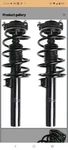 Pair Front Struts Fit For Vw Jetta Golf Eos Beetle Passat Cc Rabbit Audi A3. Fixed Price $122.95.