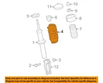Gm Oem 16-17 CT6 Front Suspension Struts Components-spring 23290847. Fixed Price $58.01.