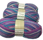 Willow Yarns Paint Brush 3 Skeins Light Of Iris. Fixed Price $18.00.
