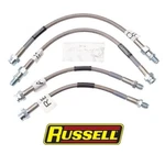 Russell Brake Hose Kit 692000 Dot Approved Front & Rear For 63-82 Chevy Corvette. Fixed Price $149.00.