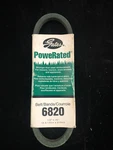 Gates 6820 Powerated Fhp Medium Horse-power V-belt Black, 20" X 1/2". Fixed Price $12.00.