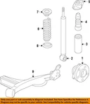 Gm Oem 16-19 Volt Rear Suspension Components-spring 23306960. Fixed Price $88.79.