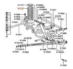 Spring Rear Suspension Coil 2 Piece Set Genuine For Mitsubishi Pajero L149G. Fixed Price $431.98.