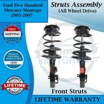 Monroe Oem Front Struts 2005-2007 Ford Five Hundred/mercury Montego 4X4. Fixed Price $335.80.