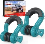 Nilight D Ring Shackle 3/4 Inch 2 Pack With 7/8" Screw Pin Recovery. Fixed Price $24.99.