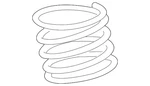 Genuine Mitsubishi Coil Spring 4040A186. Fixed Price $105.08.