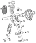 Genuine Mopar Rear Coil Spring Right 68262684AC. Fixed Price $38.49.