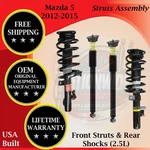 Monroe Oem Front & Rear Struts For 2012-2015 Mazda Lifetime Warranty. Fixed Price $449.96.