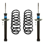 Sachs Rear Shock Absorbers & Lesjofors Coil Springs Kit Vw Cabrio L4 Fwd. Fixed Price $157.95.