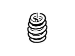 Genuine Ford Coil Spring 4F1Z-5560-EA. Fixed Price $49.04.
