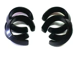 Black Delrin Coil Spring Spacers (1706) 3" Front Lift - Pcs (3 Sets). Fixed Price $59.95.