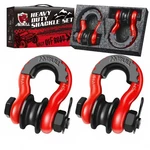 Upgraded Snatch Block, 3/4" Ring Shackle (2 Pack) 22,000LB Break Strength W.... Fixed Price $62.15.