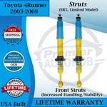 Bilstein Genuine Oem Front Struts For 2003-2009 Toyota 4RUNNER Lifetime Warranty. Fixed Price $270.25.