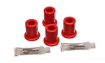Energy Suspension 8.2111R Shackle Bushing Set Rear Polyurethane Red. Fixed Price $15.89.