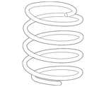 Genuine Acura Spring L Front 51406-T3R-A03. Fixed Price $88.52.