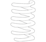 Genuine Ford Mercury Mountaineer 2002-2005 Rear Left Coil Spring 1L2Z-5560-BA. Fixed Price $45.89.