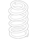Genuine Mazda Coil Spring KF57-28-011C. Fixed Price $59.46.