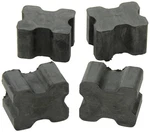 Rubber Coil Spring Spacers Small 1.5" Thick 4 Pcs Front. Fixed Price $21.09.