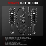 Front Complete Strut W/springs Suspension Kit Mark Ford F-150 Lt 2WD. Fixed Price $256.18.