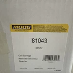Coil Spring Set Moog 81043 Fits 96-02 Toyota 4RUNNER. Fixed Price $64.99.