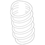 Genuine Mitsubishi Coil Spring 4140A302. Fixed Price $40.41.