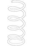 Genuine Honda Coil Spring 51406-SHJ-A45. Fixed Price $176.11.