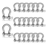 Younthye 20 Pcs Stainless Steel M6 Screw Shackle 1/4 Inch Chain Bow. Fixed Price $33.29.
